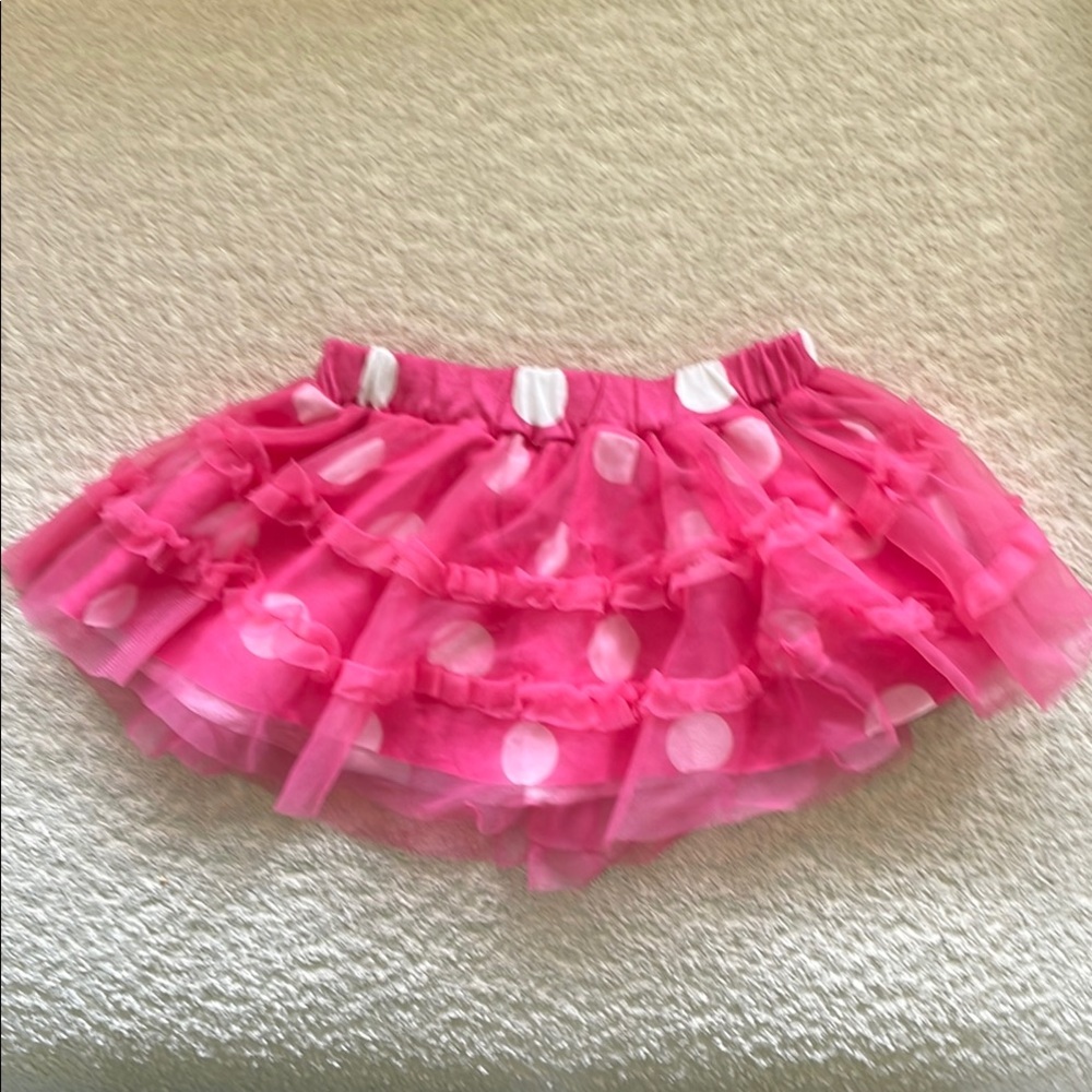 Baby Starters Pink Polka Dot Skirt